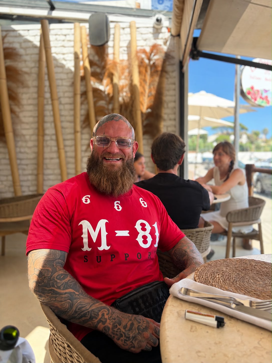 Oversize support marbella t-shirt