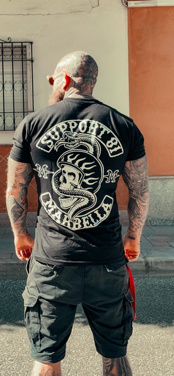 Marbella FlameSkull Rider Tee - Image 3