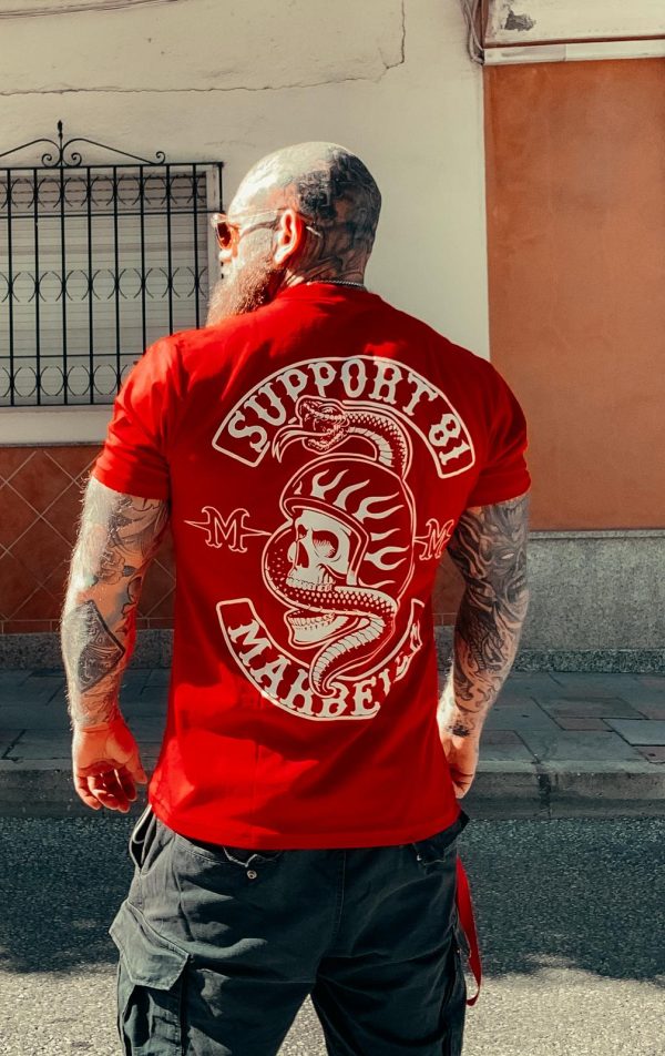 Marbella FlameSkull Rider Tee
