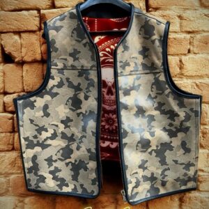 Sand Viper™ Handmade Cowhide Leather Vest